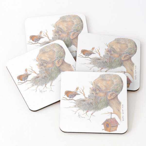 Item preview, The bird in the beard (Non aver paura) - Luigi D'Amico  designed and sold by Distrart.