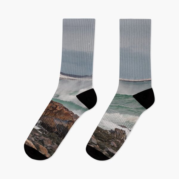 Item preview, Green waves with twin lights designed and sold by Roger Porter Photography.
