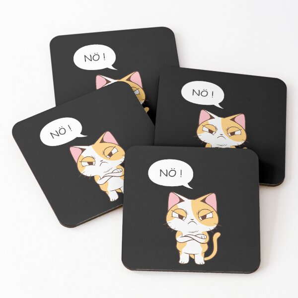 Item preview, Statement cat nope / funny no kitten designed and sold by Sash92.