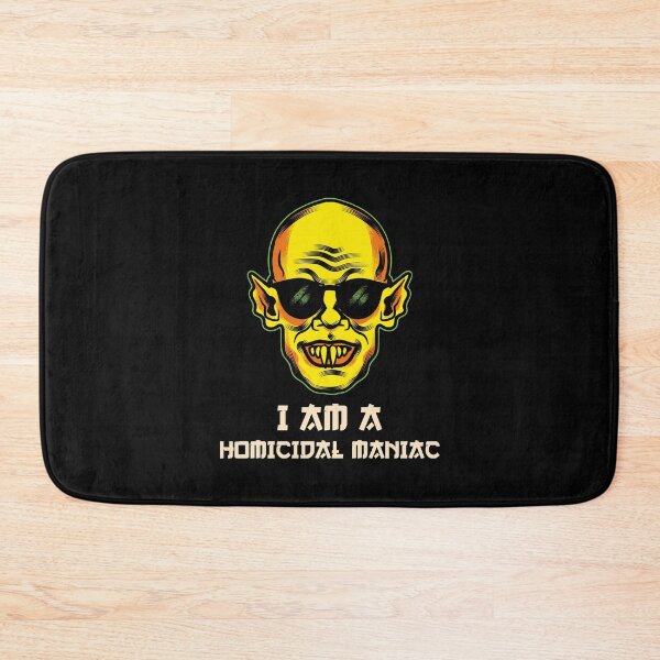 Item preview, I am A Homicidal Maniac | Halloween Holiday | Scary & Devil Face  designed and sold by Ainbowz-Artwork.