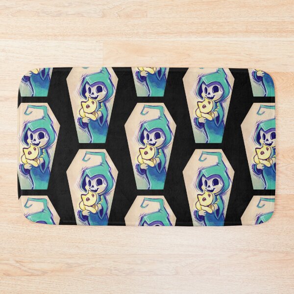 Item preview, Teal Death and the 9th life coffin designed and sold by ArtOfBianca.
