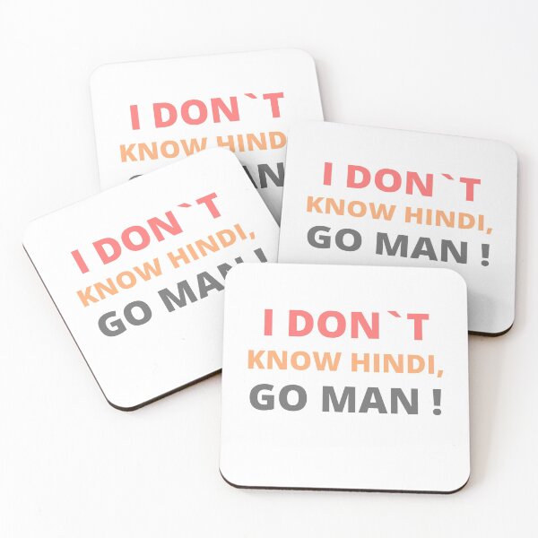 Item preview, i don't know hindi go man shirt,i don't know hindi go man,country shirt,hindi,hindi shirt,man,women,go designed and sold by BousboulaStorie.