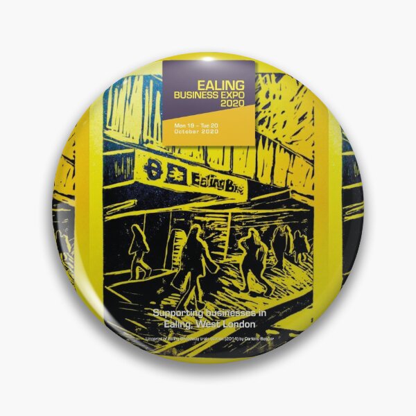Item preview, Support EalingBizExpo 2020 - Ealing Broadway linoprint designed and sold by Carlene2020.