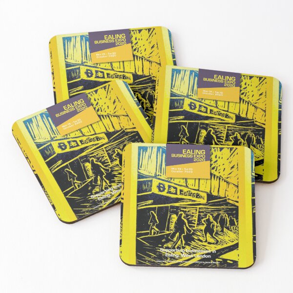 Item preview, Support EalingBizExpo 2020 - Ealing Broadway linoprint designed and sold by Carlene2020.