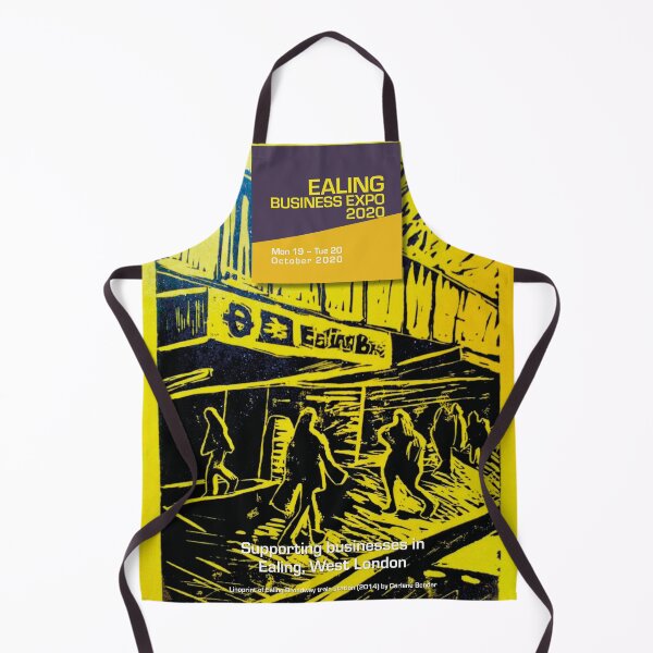 Item preview, Support EalingBizExpo 2020 - Ealing Broadway linoprint designed and sold by Carlene2020.