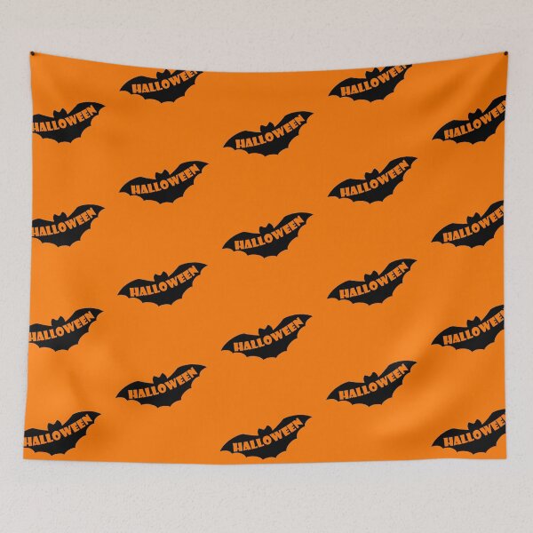 Item preview, Halloween written on black bat silhouette designed and sold by CraftCloud.