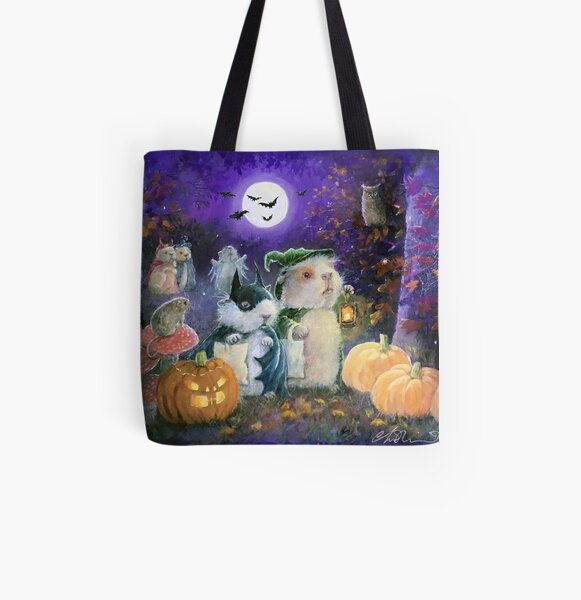 Süßes oder Saures Schweinchen Allover-Print Tote Bag
