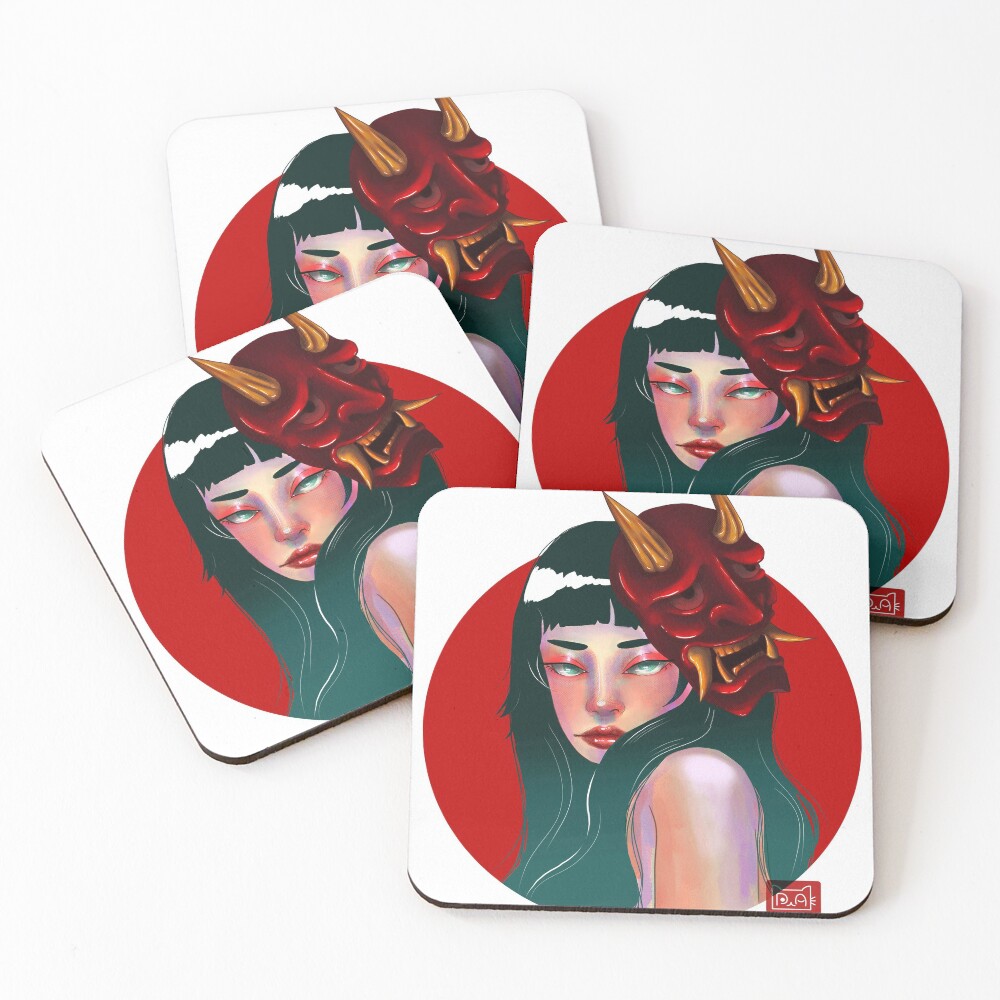Item preview, Coasters (Set of 4) designed and sold by Ririsu.