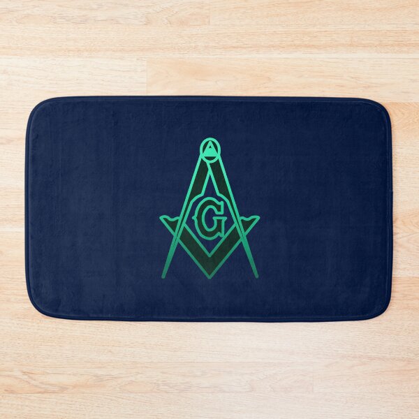 Item preview, Green Outline Inner Black Freemason Compass designed and sold by IBMClothing.