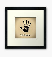Dark Brotherhood Framed Print