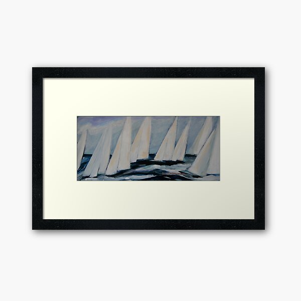 MONDAY AFTERNOONS Framed Art Print