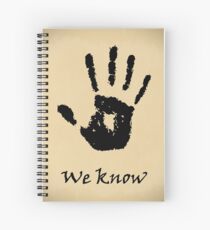 Dark Brotherhood Spiral Notebook