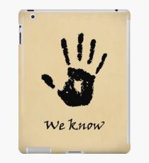 Dark Brotherhood iPad Case/Skin