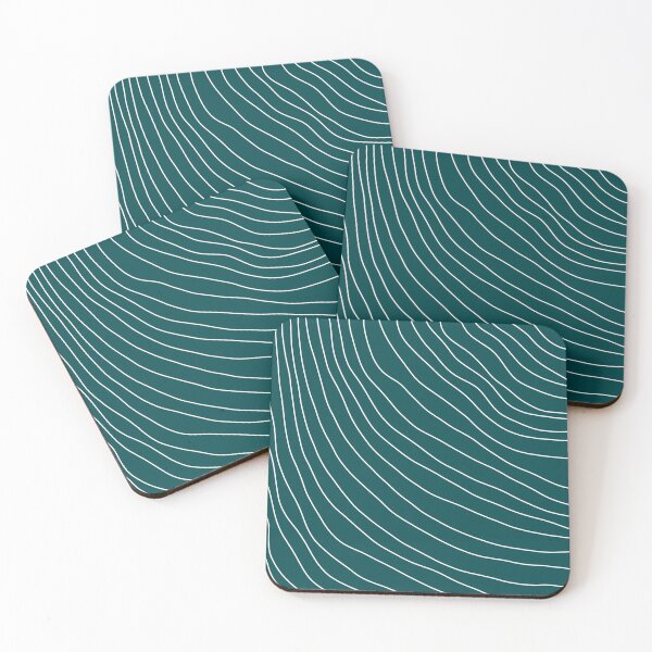 Item preview, Keep Growing // Minamilist Abstract Peacock Blue  designed and sold by Anna Prendergast.