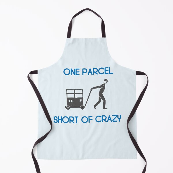 Item preview, Funny Postal Worker One Parcel Short of Crazy Post Office Mail Carrier Mailman designed and sold by TopTeeShop.