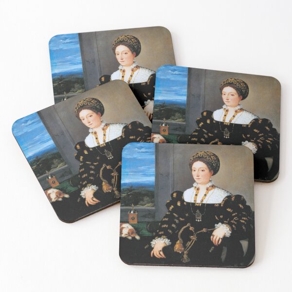 Item preview,  portrait of eleonora gonzaga della roverehler -  titian tiziano vecellio designed and sold by Vintage Designs +.
