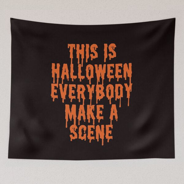 Item preview, Make A Scene Halloween Quote designed and sold by infocart.