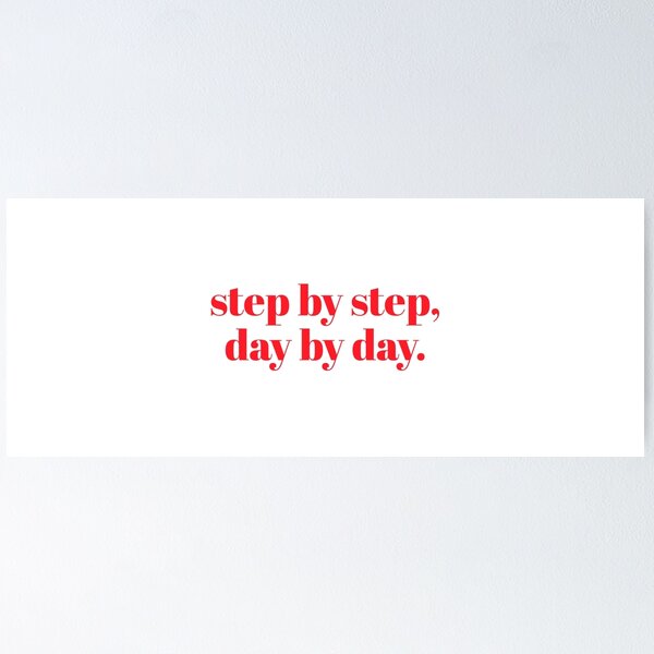 Item preview, Step by Step, Day by Day designed and sold by FabulousCL.