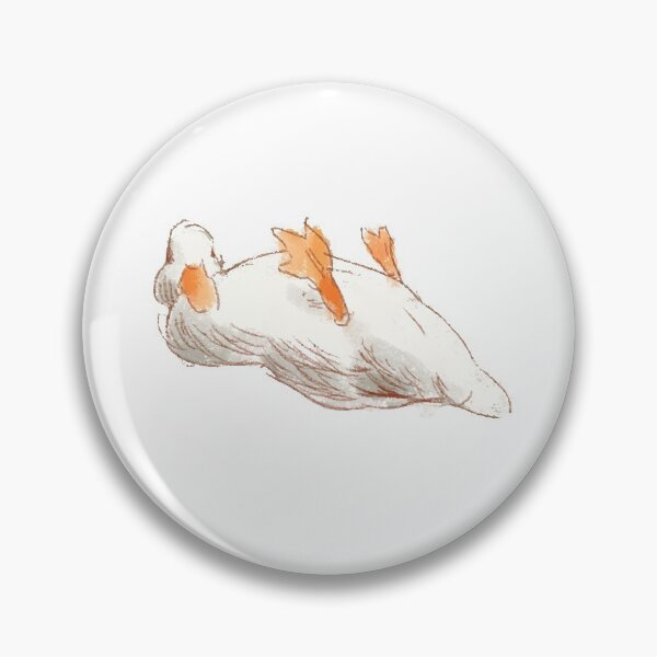 Item preview, Cute Ducky On Its Back designed and sold by sprout00.