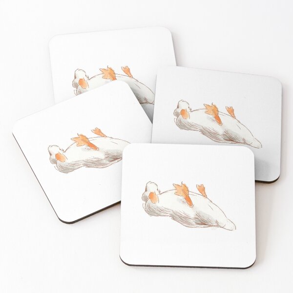 Item preview, Cute Ducky On Its Back designed and sold by sprout00.