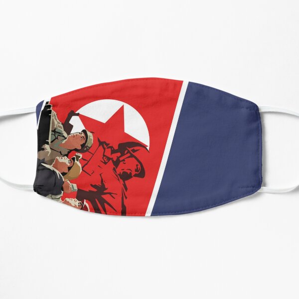 North And South Face Masks Redbubble - dprk fort song roblox