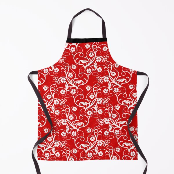 Item preview, Flower Pattern in Red and White Design 117 designed and sold by Artnigel.
