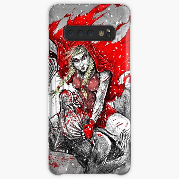 Red Knee-Ride Hood Samsung Galaxy Snap Case