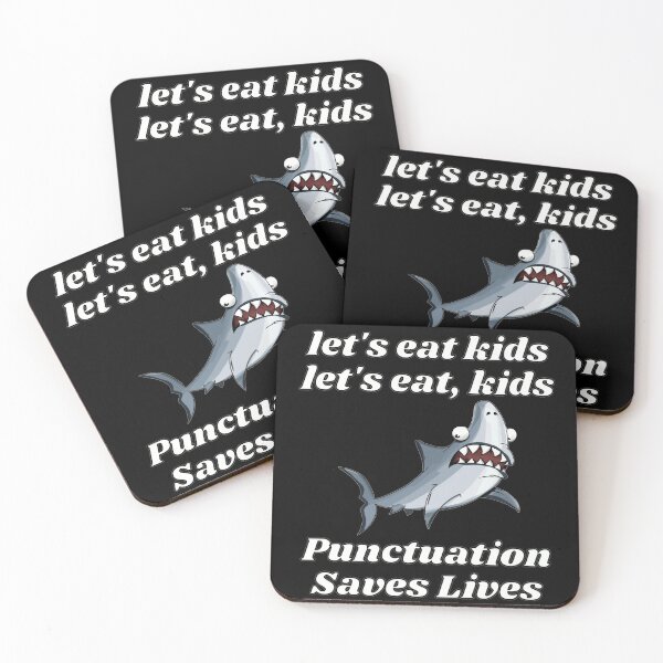 Item preview, Lets eat kids - Punctuation saves lives designed and sold by Diamaber.