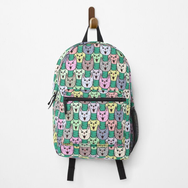 Item preview, seamless abstract cats print designed and sold by NikaAstra.