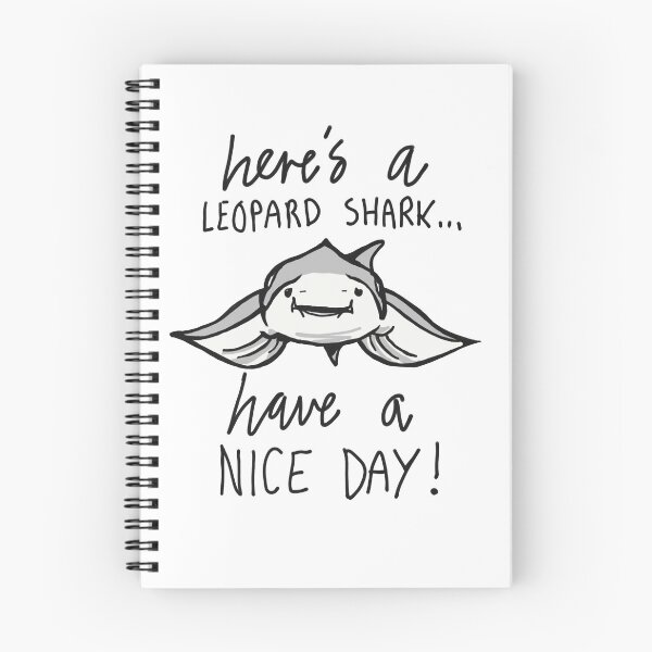 Item preview, Cute Baby Leopard Shark Meme Quote designed and sold by sketchNkustom.