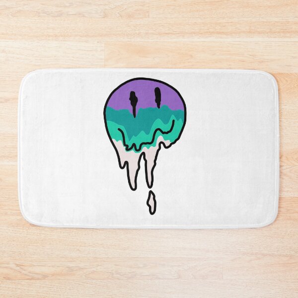 Item preview, Dripping Multicolor Smiley Face designed and sold by Puffoo.