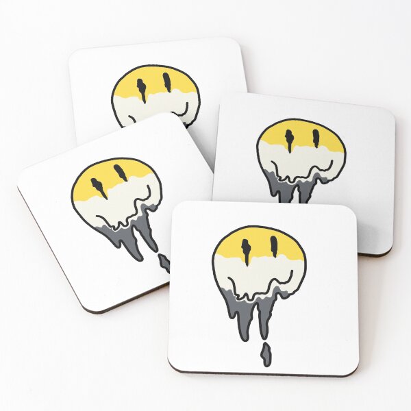 Item preview, Copy of Dripping Multicolor Smiley Face designed and sold by Puffoo.