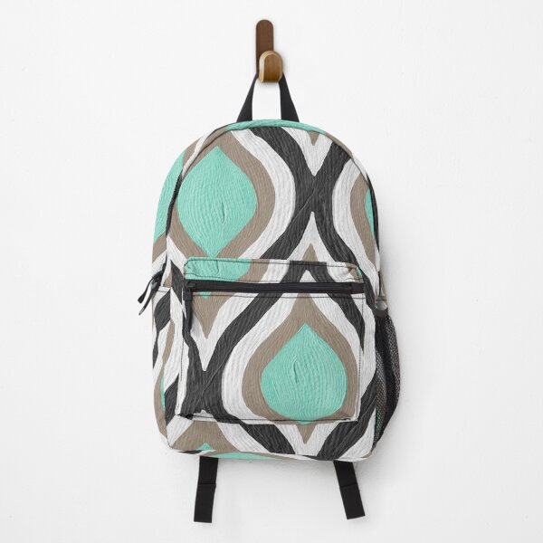 Item preview, Optical Waves – Mint & Black designed and sold by Cat Coquillette.