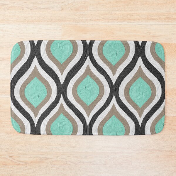 Item preview, Optical Waves – Mint & Black designed and sold by Cat Coquillette.
