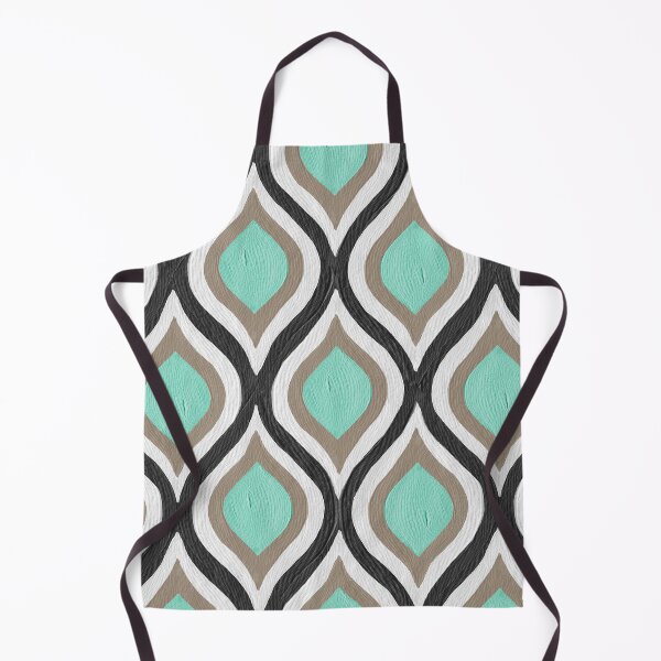 Item preview, Optical Waves – Mint & Black designed and sold by Cat Coquillette.