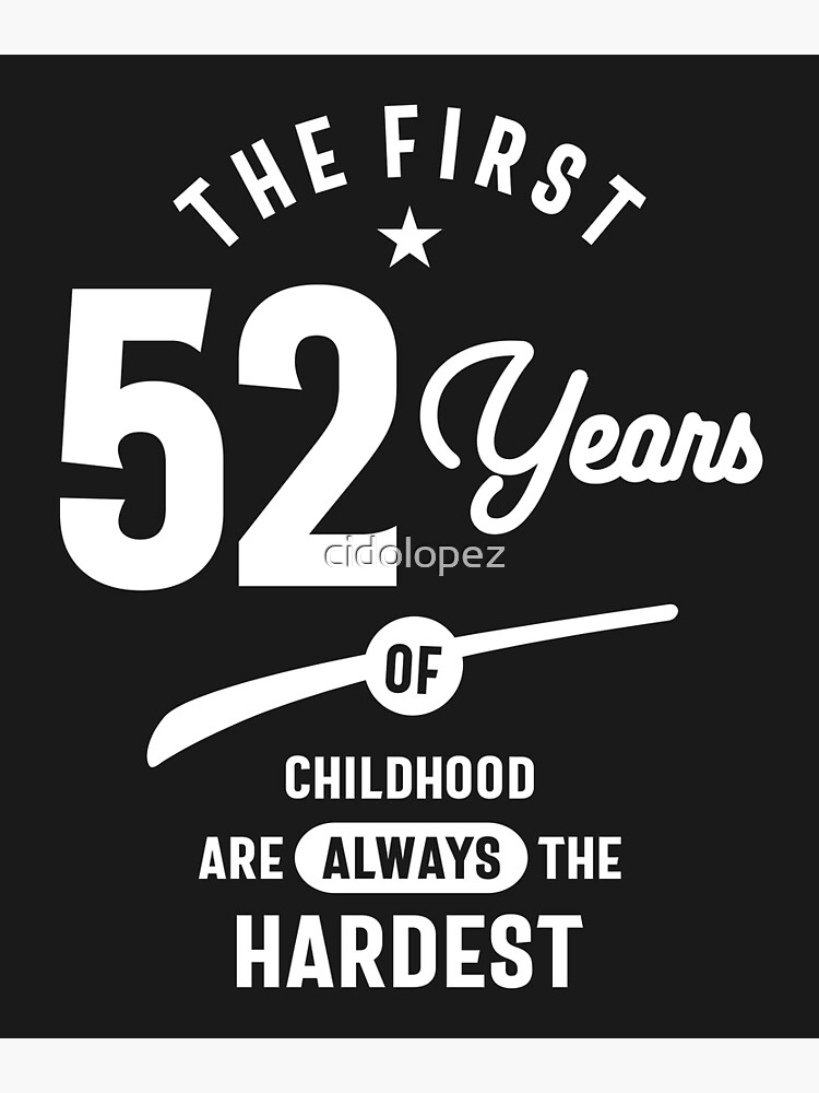 52nd birthday gifts for her