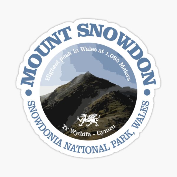 Mount Snowdon (P) Sticker