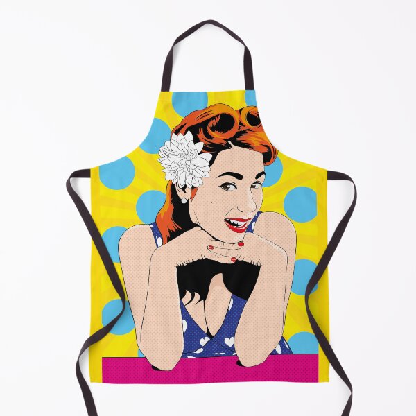 Item preview, Pop Art Pin Up #1 designed and sold by ladyfacecreates.