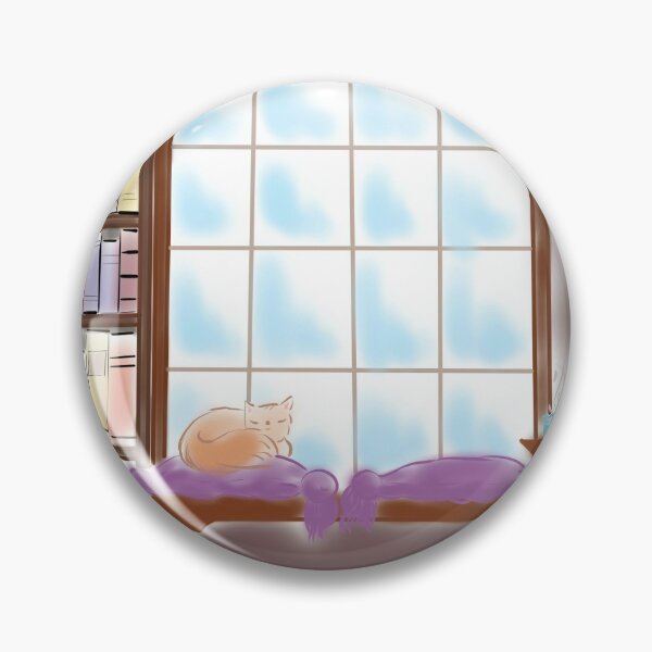 Item preview, La Bibliothèque du Chat designed and sold by AuReveVoyageur.