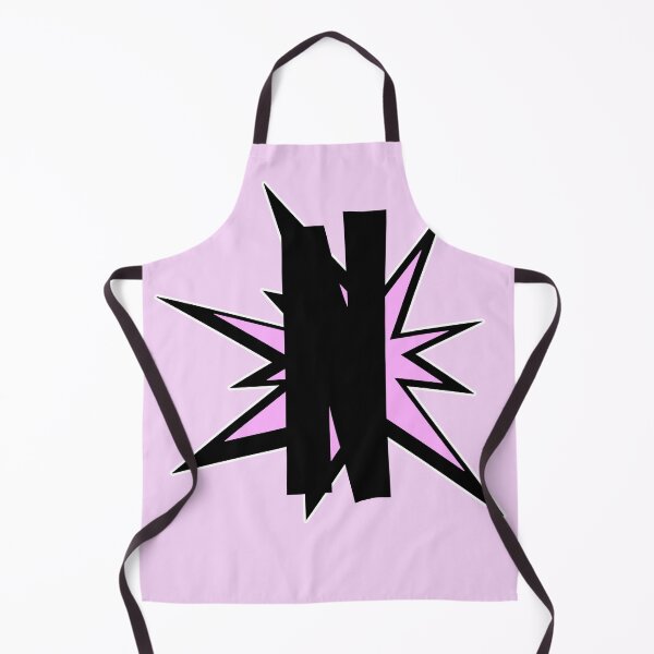 Item preview, Pink letter N - alphabet monogram designed and sold by MadandMean.