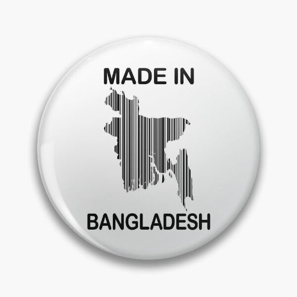 Item preview, Made In Bangladesh Shopping Barcode (Black design) designed and sold by dezanli.