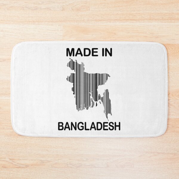 Item preview, Made In Bangladesh Shopping Barcode (Black design) designed and sold by dezanli.