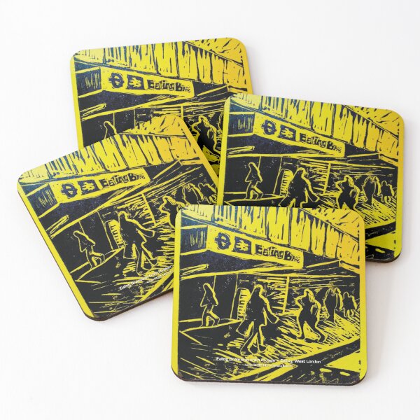 Item preview, Ealing Broadway Station, London - Linoprint  designed and sold by Carlene2020.