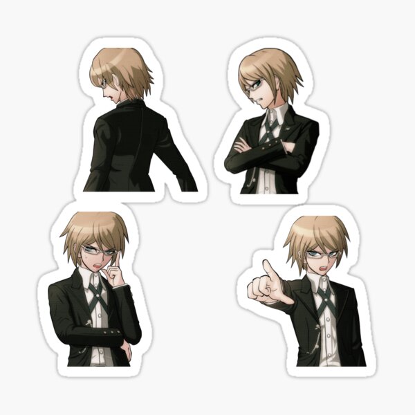 Byakuya Togami Stickers Redbubble