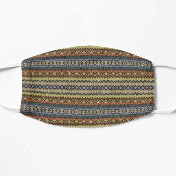 Icelandic wool pattern I Flat Mask