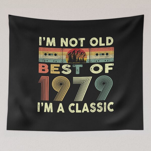 Item preview, Best Of 1979 41th Birthday Gifts Cassette Tape Vintage  designed and sold by binly123.