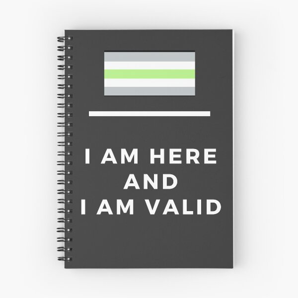 Item preview, I Am Valid Rectangle Graphic - Agender designed and sold by thesassypanda.