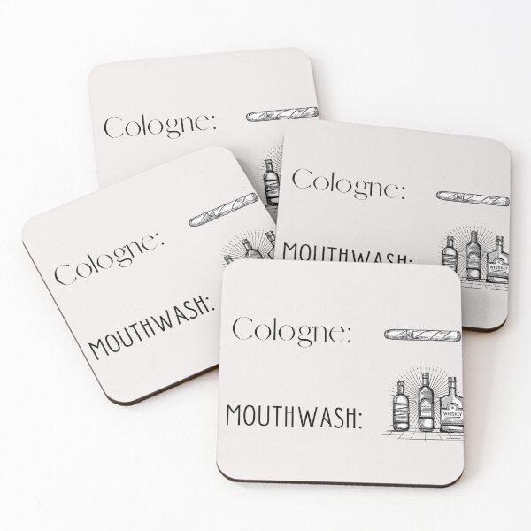 Item preview, Cigars are my Cologne, Bourbon is my Mouthwash! designed and sold by Millenial Designs.