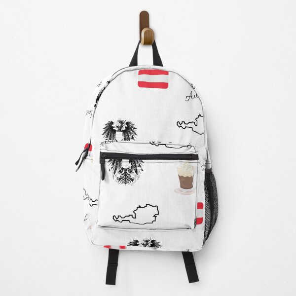 Item preview, Austria, Vienna, Austrian Flag designed and sold by Traveledesigns.