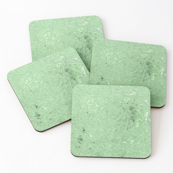 Item preview, Crumpled Foil Abstract in Pastel Green designed and sold by Darcy777.